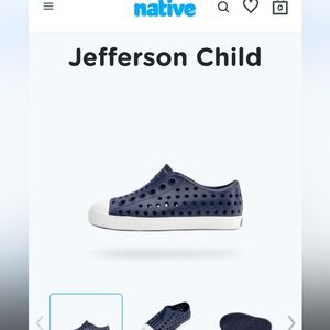 Native  kids slip-ons